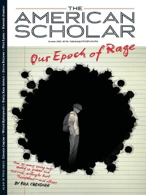 cover image of The American Scholar